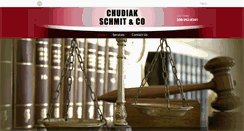 Desktop Screenshot of chudiakschmit.com